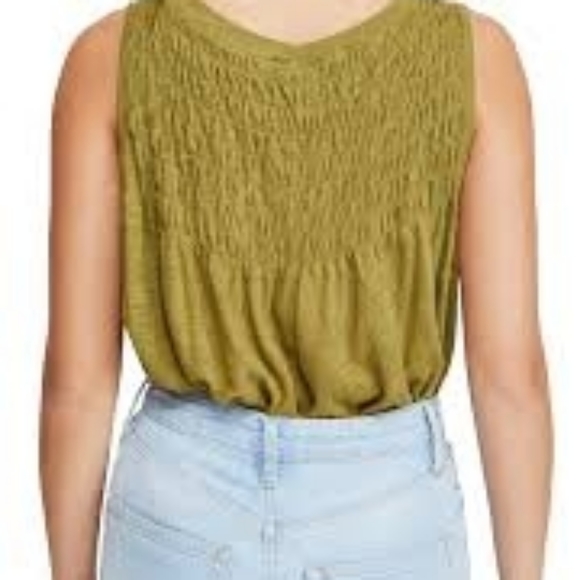 We the free♡ Smocked linen new to town tank - Picture 9 of 9